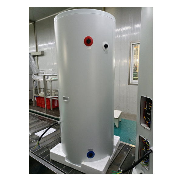 Calentador de auga solar de tubo de baleiro de aceiro galvanizado sen presión 50L-500L 