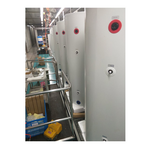 Sistema de calefacción de auga de enerxía solar con tubos de calor presurizados de 150L 