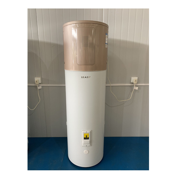 Bomba de calor aire-auga para calefacción doméstica e auga quente con compresor Copeland