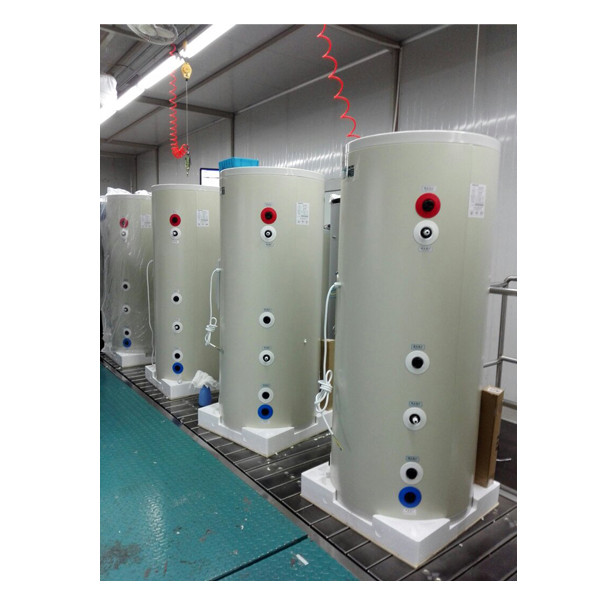 Tanques de expansión do sistema de calefacción de auga quente con membrana da vexiga extraíble 