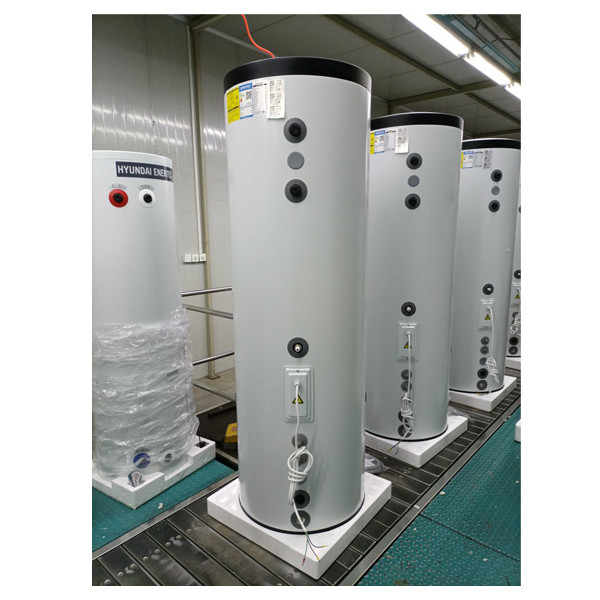 Tanque de auga de calefacción de aceiro esmaltado cúbico personalizado 