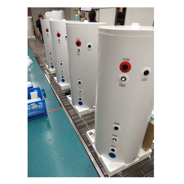Depósito de almacenamento de auga seccional cadrado en PRFV / FRP para o tratamento de incendios e augas 