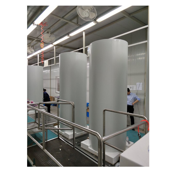 Depósito industrial de almacenamento de alcol de auga quente móbil de 20 galóns 