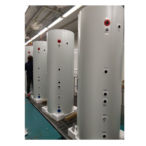 Tanque de almacenamento de auga quente para calefacción eléctrica da serie Marine Drg 