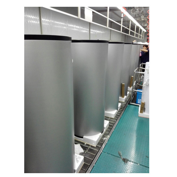 Serie plana vertical, quentador de auga eléctrico de almacenamento de dous tanques, DV-Fb 