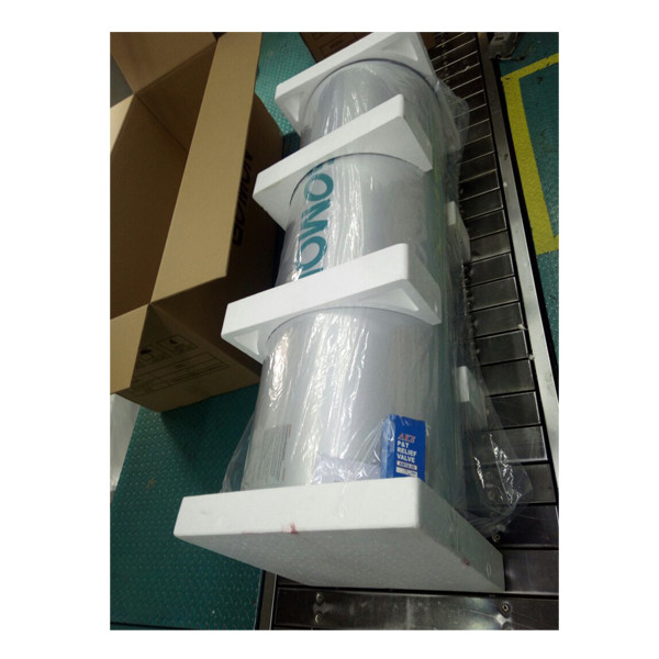 Tanque de filtro de auga de fibra de vidro FRP / recipientes a presión de auga suavizada 
