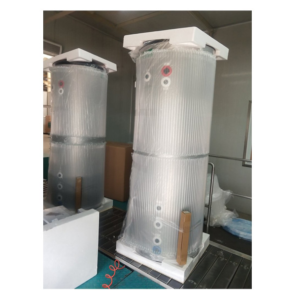 Tanque de almacenamento de líquido de 100 ~ 20000L Tanque de aceiro inoxidable de calidade alimentaria Tanque de almacenamento de auga quente 