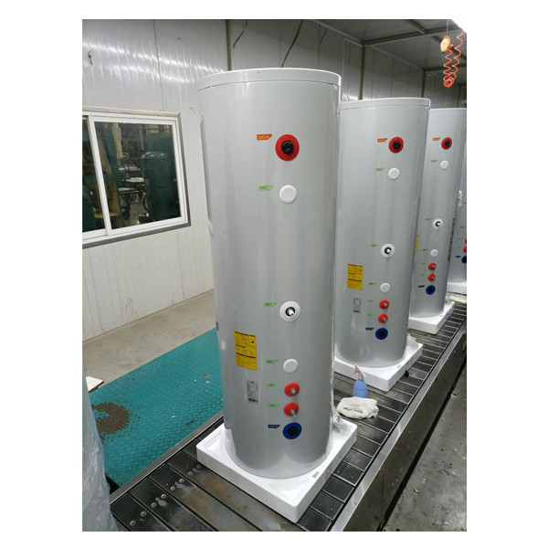 6g Tipo horizontal Depósito de auga de almacenamento a presión de ferro de carbono / Tanque de almacenamento de auga de 2 galóns de carbono para purificador de auga / Almacenamento de botellas de auga RO de 6 galóns 