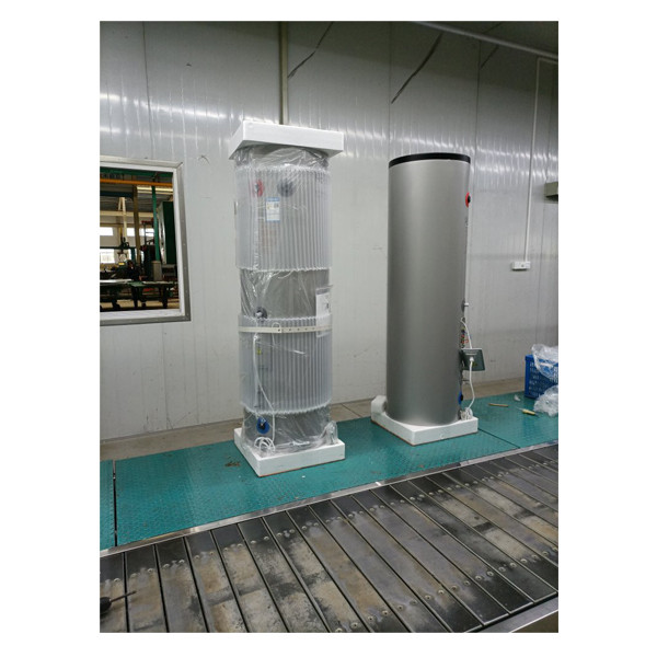 Tanque de almacenamento de auga mineral SUS304 de aceiro inoxidable 1000L 
