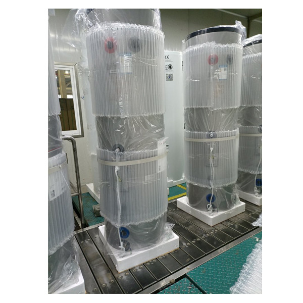 Depósito de presión de lavabo ou de mesa 50g Sistema de filtrado RO Purificación de auga 