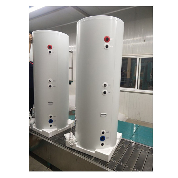 Depósito industrial de almacenamento de alcol de auga quente móbil de 20 galóns 