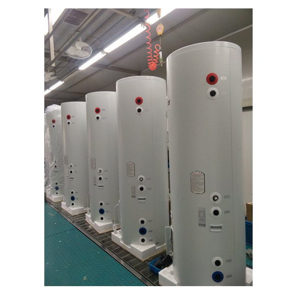 Tanques de auga de pozo a presión precargados de calidade de instalación vertical 