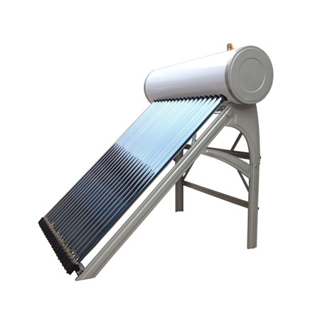 Quentador de auga solar portátil sen presión para o fogar