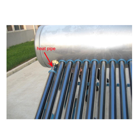Suntask 123 Colector de calefacción solar de auga quente de novo deseño
