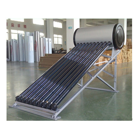 Colector solar presurizado de 2 metros cadrados con placa plana para 3-5 persoas