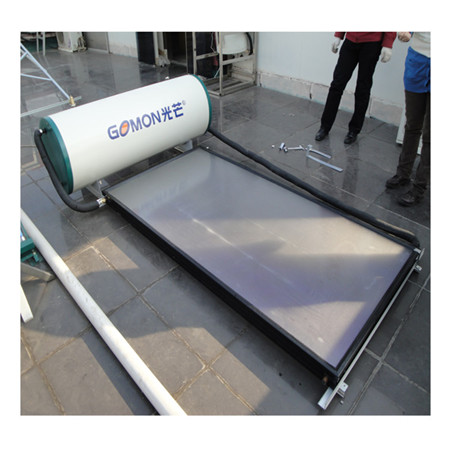 Quentador de auga solar de placa plana deseñado para Columbia