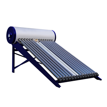 Sistema de quentadores de auga de enerxía solar dividido con colector solar