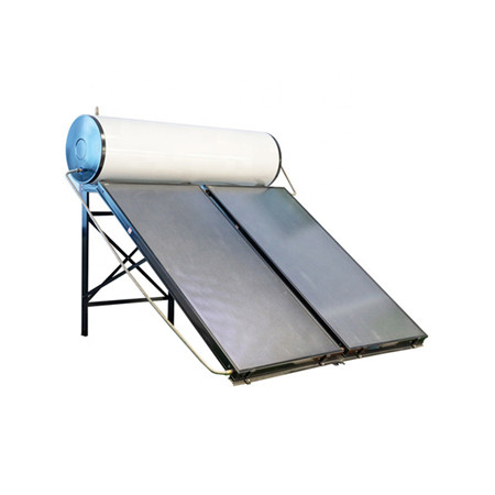 Calentador de auga solar do colector solar de chapa plana de alta presión en aceiro inoxidable 304
