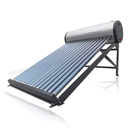 Sistema de calefacción de auga quente de enerxía solar de tubo de baleiro compacto sen presión de 200 litros