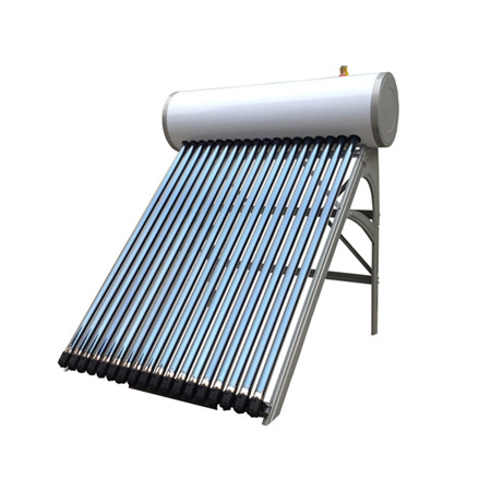 Producción de tanque exterior de calefactor de auga solar de tubo de baleiro