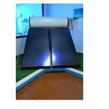 Colector solar de panel plano de 2 planas tipo M2 para 5 persoas