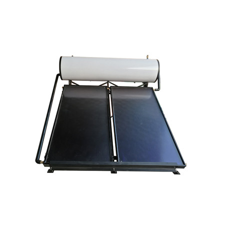 Quentador de auga solar pasivo de alta calidade en aceiro inoxidable de 200 litros cunha bobina Cooper para ducha