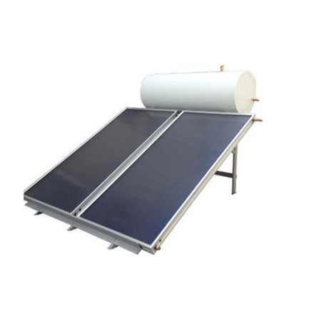 Quentador de auga solar de placa plana integrado para calefacción solar de paneis solares