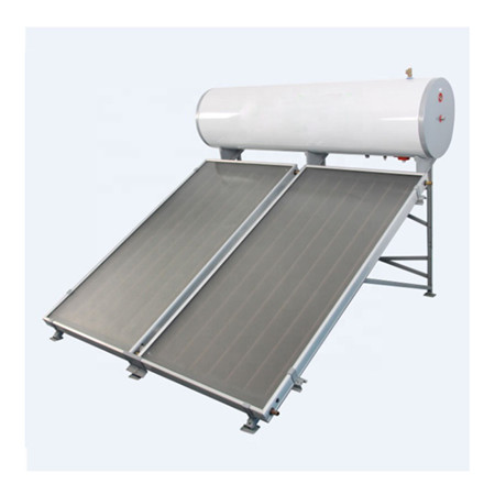 Sistema de enerxía solar sen presión de fábrica chinesa Proxecto presurizado Tubos de baleiro separados con diferentes tipos de pezas de reposición Soporte Tanque de auga Quentador de auga