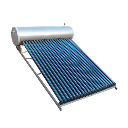 Prezo de accións Colector solar Calentador solar Tubo de calor Soporte para tubo de baleiro Pezas de reposición Tanque resistente Calefacción para tellado Uso en hotel Uso doméstico Sistema solar Calentador de auga