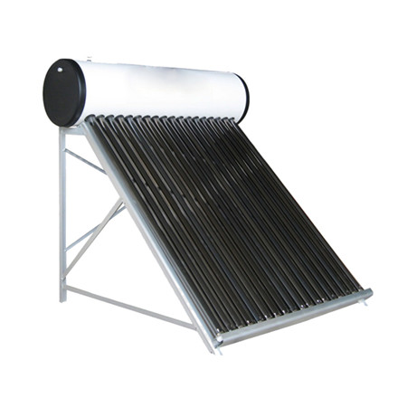 Sistema comercial de calefacción por auga quente solar para uso comercial