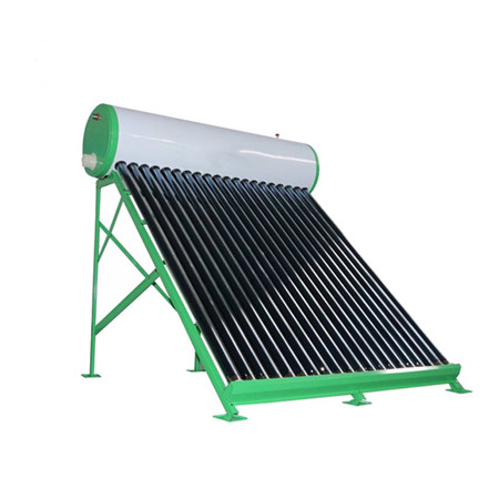 Calentador de auga solar residencial presurizado de panel plano de 100 a 300 litros para o mercado brasileiro