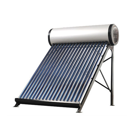 Prezo de accións Colector solar Calentador solar Tubo de calor Soporte para tubo de baleiro Pezas de reposición Tanque resistente Calefacción para tellado Uso en hotel Uso doméstico Sistema solar Calentador de auga