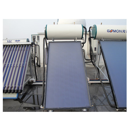Apricus Colectores solares de tubos evacuados con sistema de calefacción de auga quente por xunto