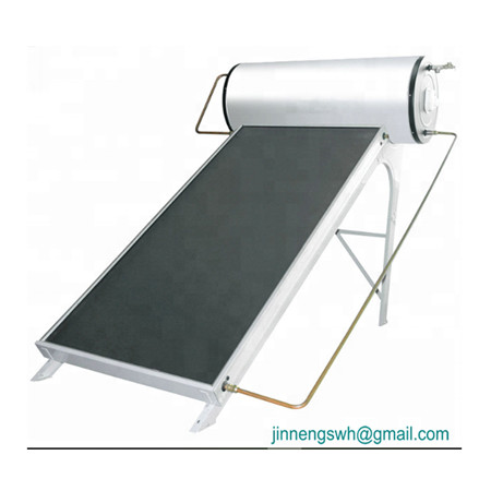 Calentador de auga solar residencial para tubos evacuados de revestimento selectivo para aplicacións domésticas