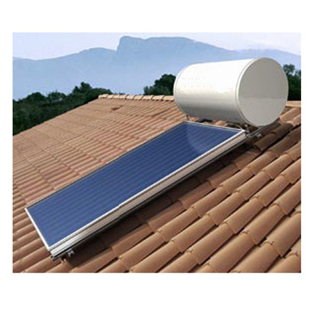 Calentador de auga solar de alta presión integrado CPC con certificado Solar Keymark