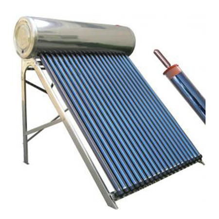 Quentador de auga quente de enerxía solar de tubo de alta calidade de baixa presión para uso familiar