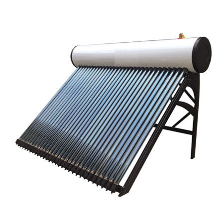 304 316 SUS Tanque de auga exterior de aceiro inoxidable Soporte galvernizado Recambios solares Anel de silicona Tubo evacuado Vacío 58X1800mm Calentador de auga solar