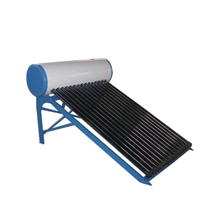 Quentador de auga quente de enerxía solar de tubo de alta calidade de baixa presión para uso familiar