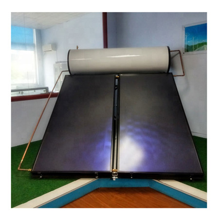 Sistema de enerxía solar de calefacción solar de auga de termoifón de aliaxe de aluminio de 24 mm