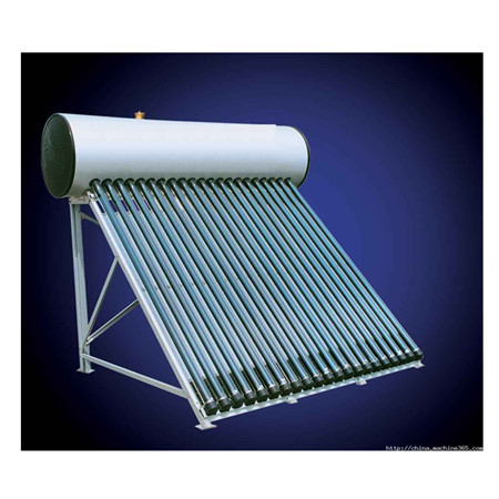 Calentador de auga solar de absorción azul de alta presión
