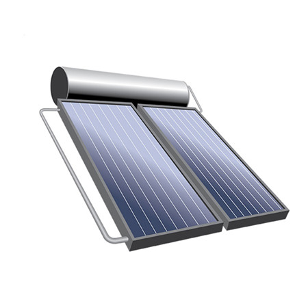 Quentador de auga solar de panel plano residencial presurizado de 100 a 300 litros