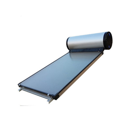 Calentador de auga quente térmico solar de alta presión en aceiro inoxidable de 30 tubos Xéiser solar
