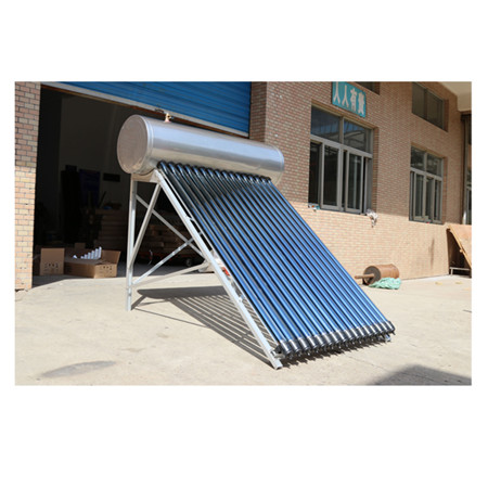 Sistema de calefacción de auga de enerxía solar de bobina de cobre presurizado integrativo de 165 litros