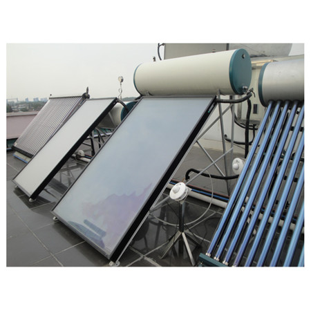 Calentador de auga solar compacto directo / indirecto con placa plana presurizada