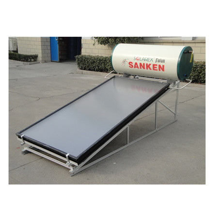 Calentador de auga solar de alta calidade non presurizado sen presión 300L, aquecedor solar de auga quente