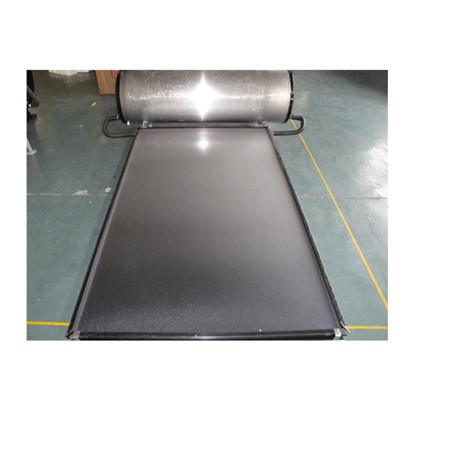 Calentador de auga solar de placa plana termosifona 300L compacto