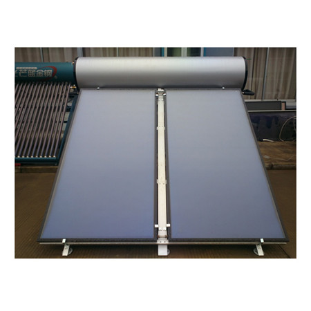 Sistema solar de calefacción solar de auga para tubos de calor activos divididos