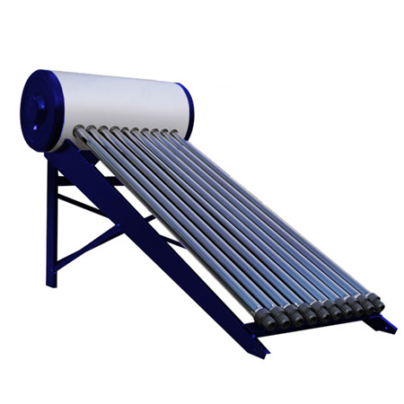 Sistema de calefacción de auga quente de enerxía solar de tubo de baleiro compacto sen presión de 200 litros