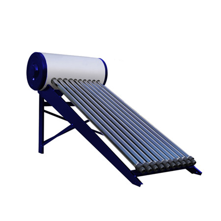 Quentador de auga solar de alta presión dividido con bobina dobre